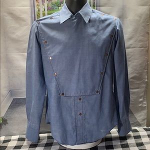 Western bib shirt John Wayne Style T-0614